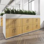 Synergy 4 Door Wooden Office Locker