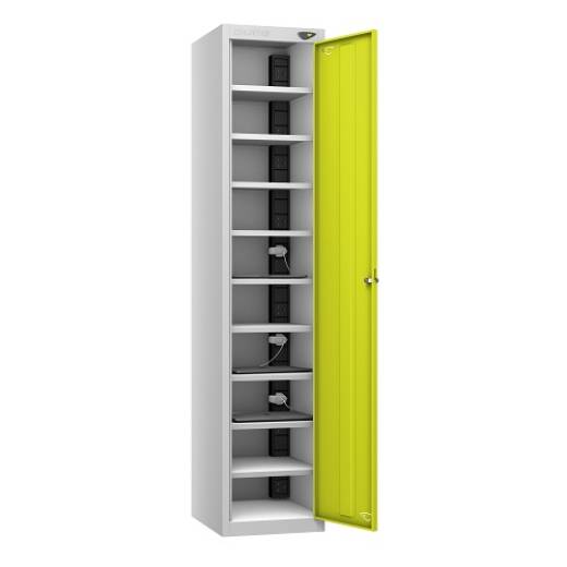 Pure POWER 1 Door 10 Compartment Laptop Locker	