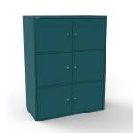 Silverline 6 Door Office Locker