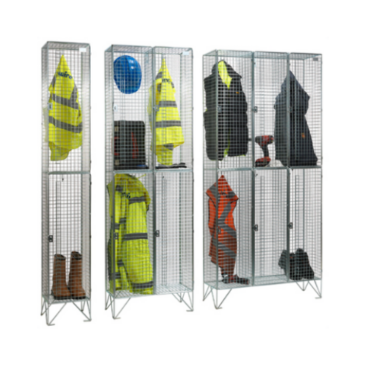 Fast Delivery 2 Door Wire Mesh Locker with Doors