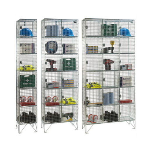 Fast Delivery 6 Door Wire Mesh Locker with Doors