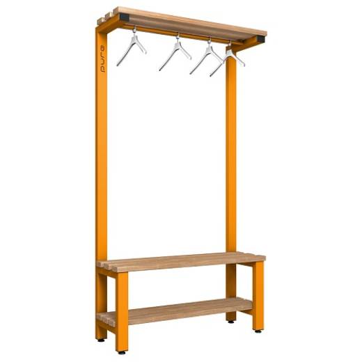 Pure CLOAKROOM Single Sided Hanging Bench