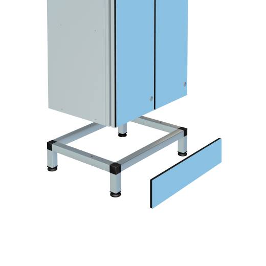 Zenbox Aluminium Locker Stand (Nest of 2)