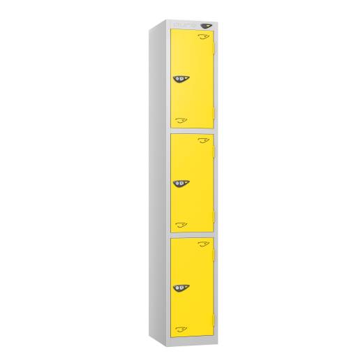 Pure PRIME 3 Door Steel Locker