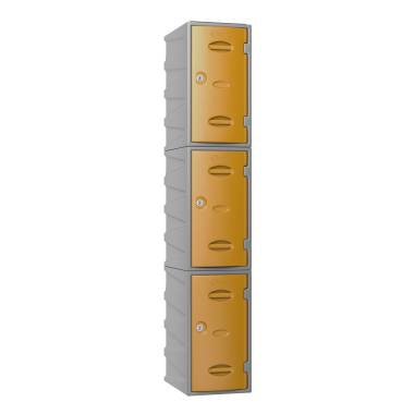 Pure EXTREME Plastic 3 Tier Locker