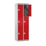 Link Lockers 3 Door Locker - Nest of 2