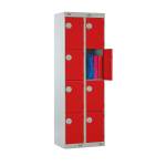 Link Lockers 4 Door Locker - Nest of 2