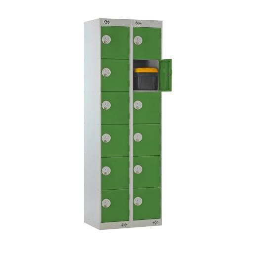 Link Lockers 6 Door Locker - Nest of 2