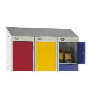 Link Lockers Sloping Top (Nest of 3)