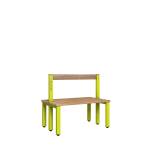 Pure CLOAKROOM Double Sided Low Bench Seat