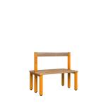Pure CLOAKROOM Double Sided Low Bench Seat