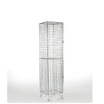 Standard Low Height 2 Compartment Wire Mesh Locker 