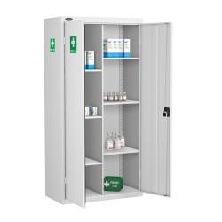 Tall First Aid Cabinet With 6 Shelves