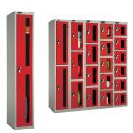 Probe 5 Compartment Vision Panel Locker