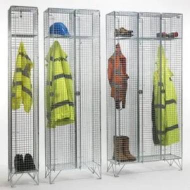 Fast Delivery 1 Door Wire Mesh Locker with Doors