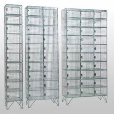 Fast Delivery 10 Door Wire Mesh Locker with Doors