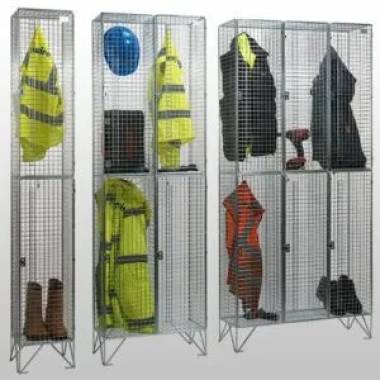 Fast Delivery 2 Door Wire Mesh Locker with Doors