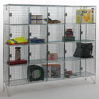 Fast Delivery 20 Door Wire Mesh Locker with Doors