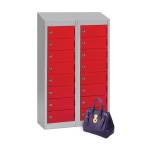 Probe 8 Door Wallet & Phone Locker With Sloping Top