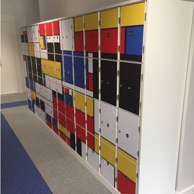 Mondrian Print Lockers - London