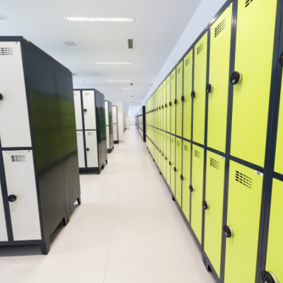 Factory Staff Lockers With Combination Locks