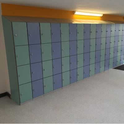 Laminate Door Lockers, Great Yarmouth School