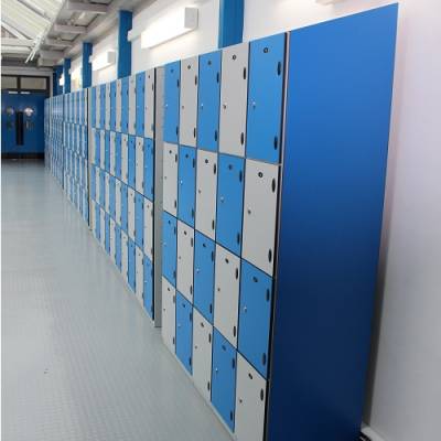 Same Lockers, Different Colours At Firth park