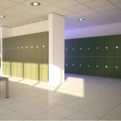 Spa Changing Room Lockers