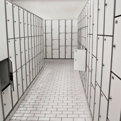 Swimming Pool Changing Room Lockers